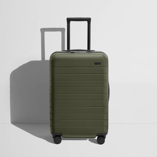 The Bigger Carry-On Flex in Olive Green