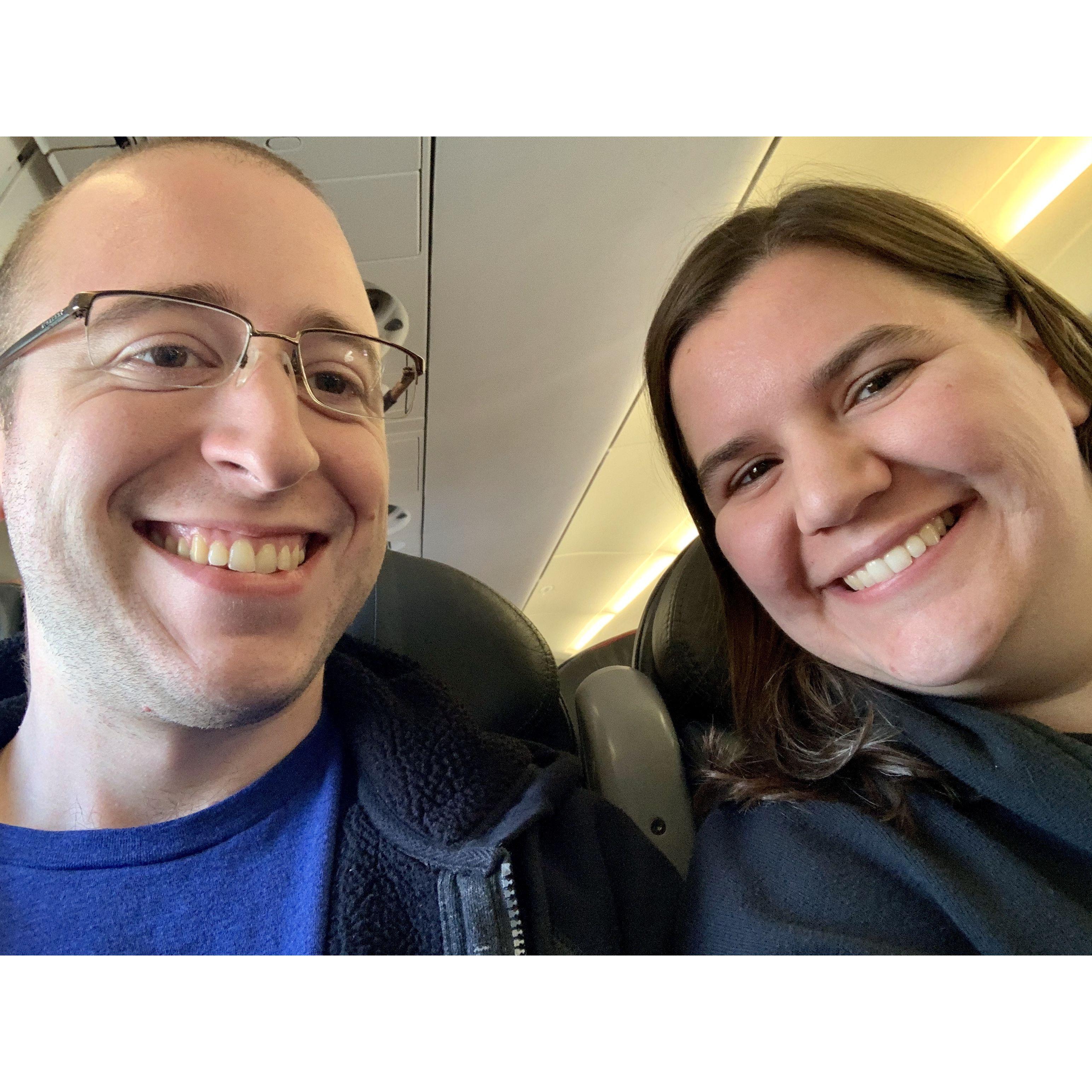 Our first time traveling internationally together to England! (2020 - before covid hit)