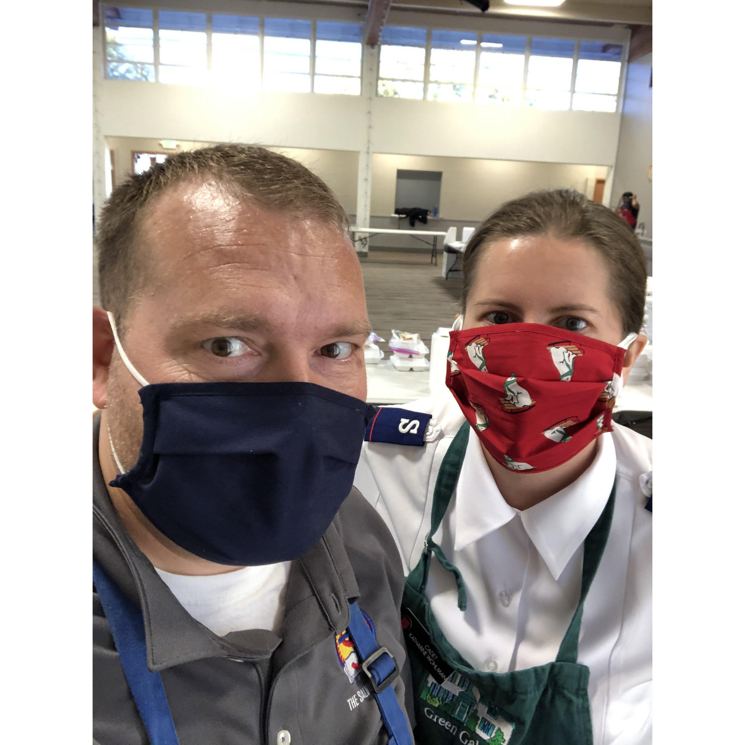 Serving together at Thanksgiving