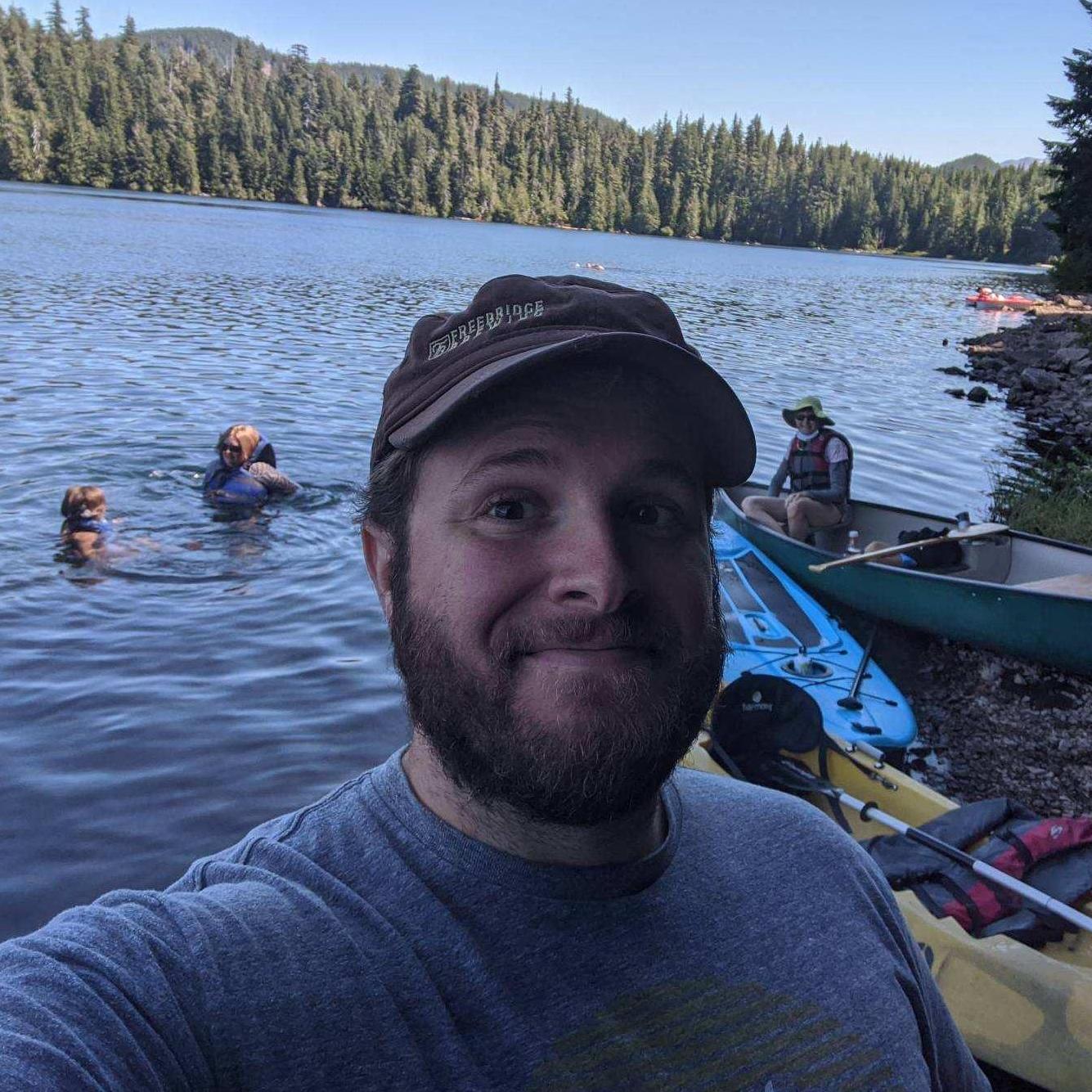Summertime at Lost Lake, August 2020