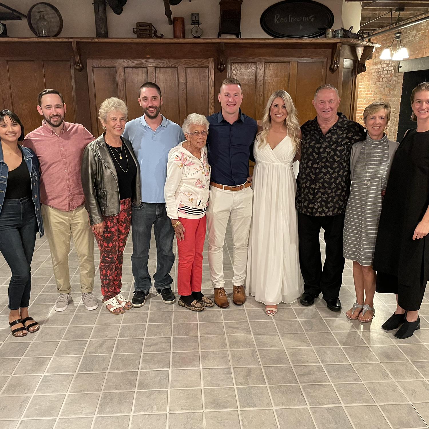 Jeff and Brit’s rehearsal dinner