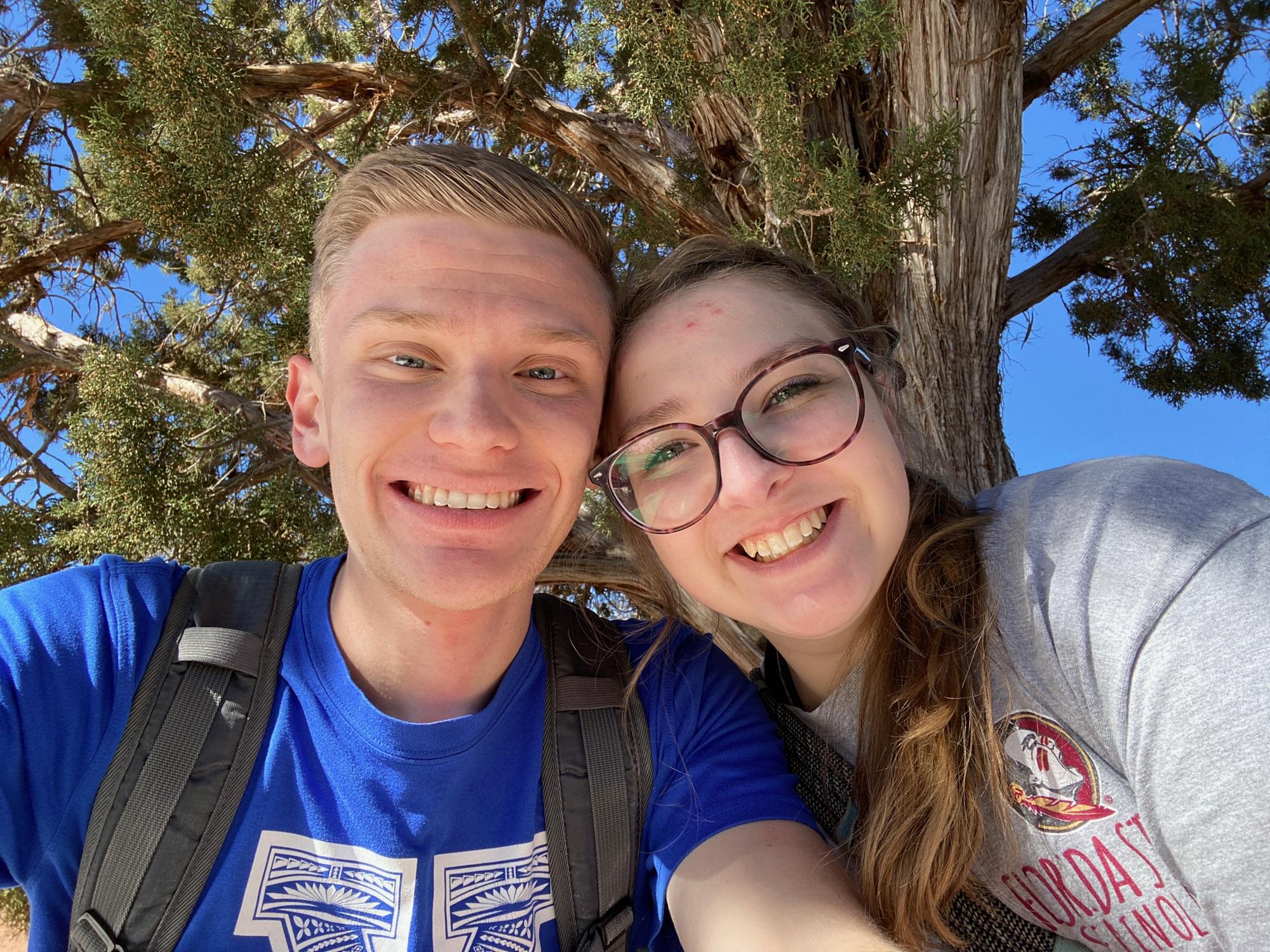 Snow Canyon State Park: Katie had no idea they were getting engaged that day!