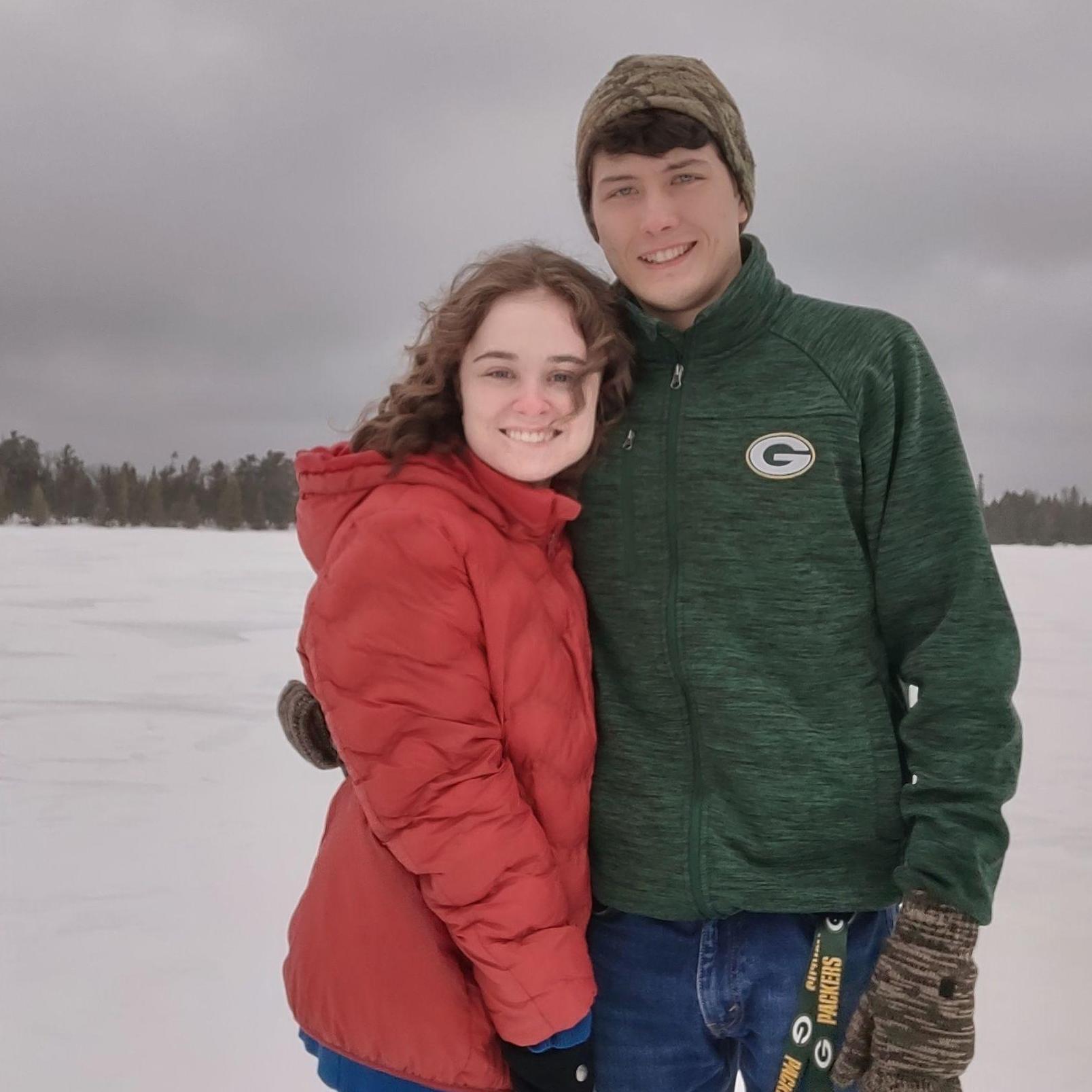 Our first ski trip together