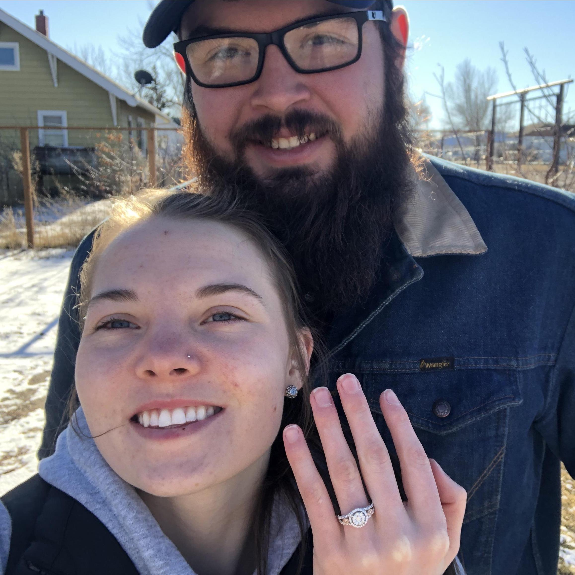 This was the day John proposed. We took a few quick pictures so we could announce the proposal to my family via FaceTime.