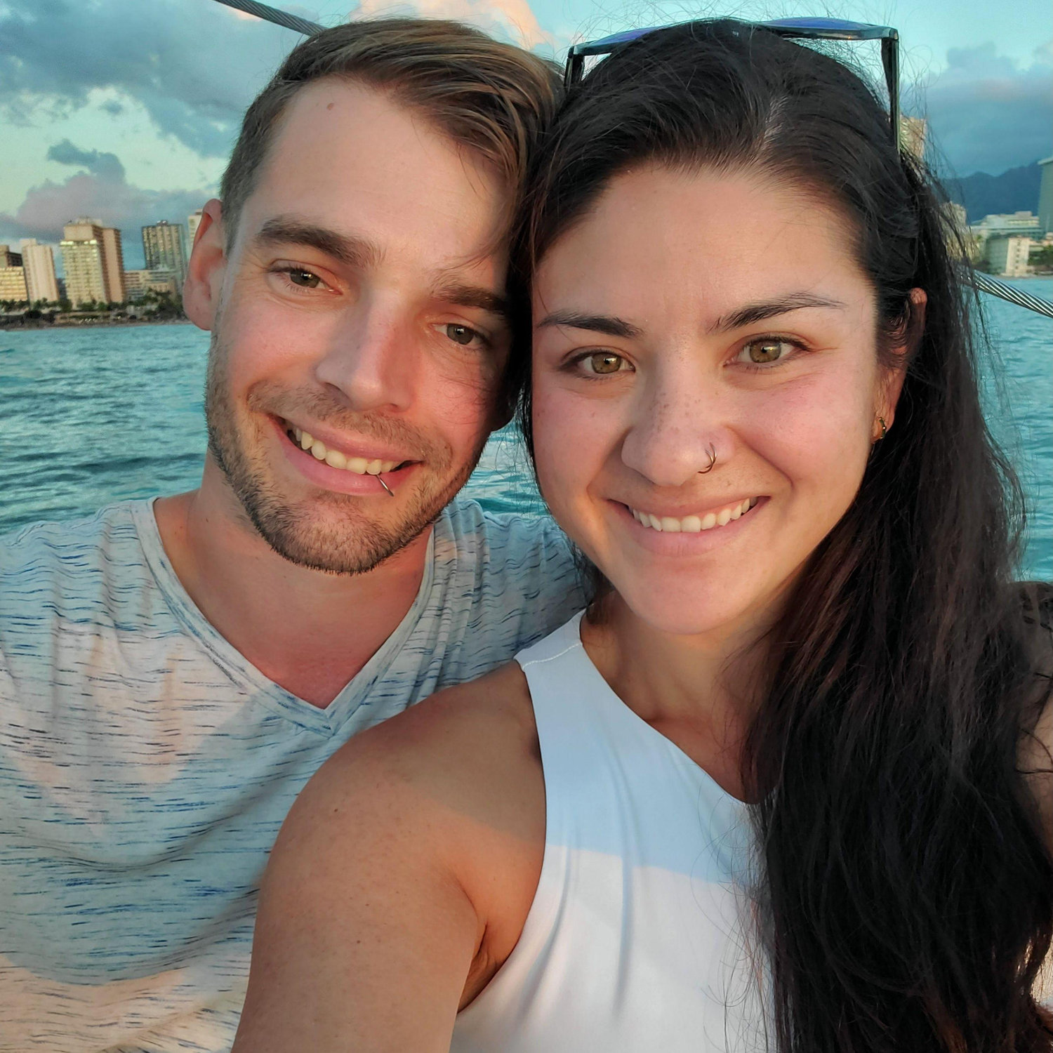 Our first flight together was to this magical paradise. Hawaii, 2023.