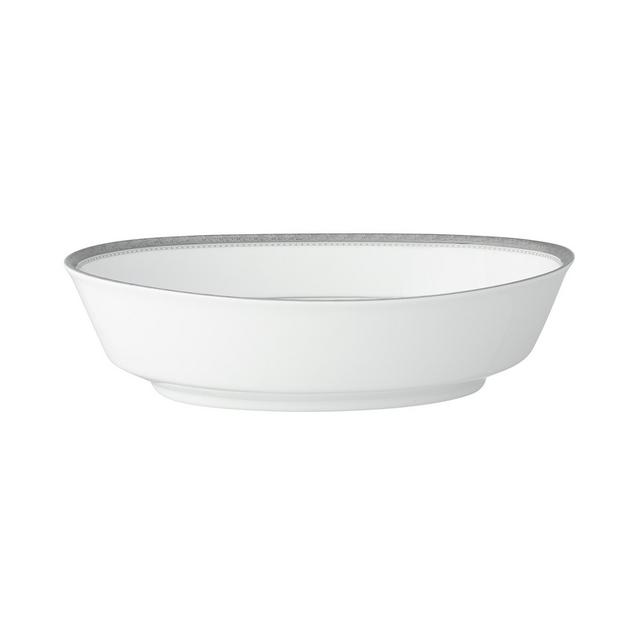 Noritake Charlotta Platinum Oval Vegetable Bowl, 32 oz