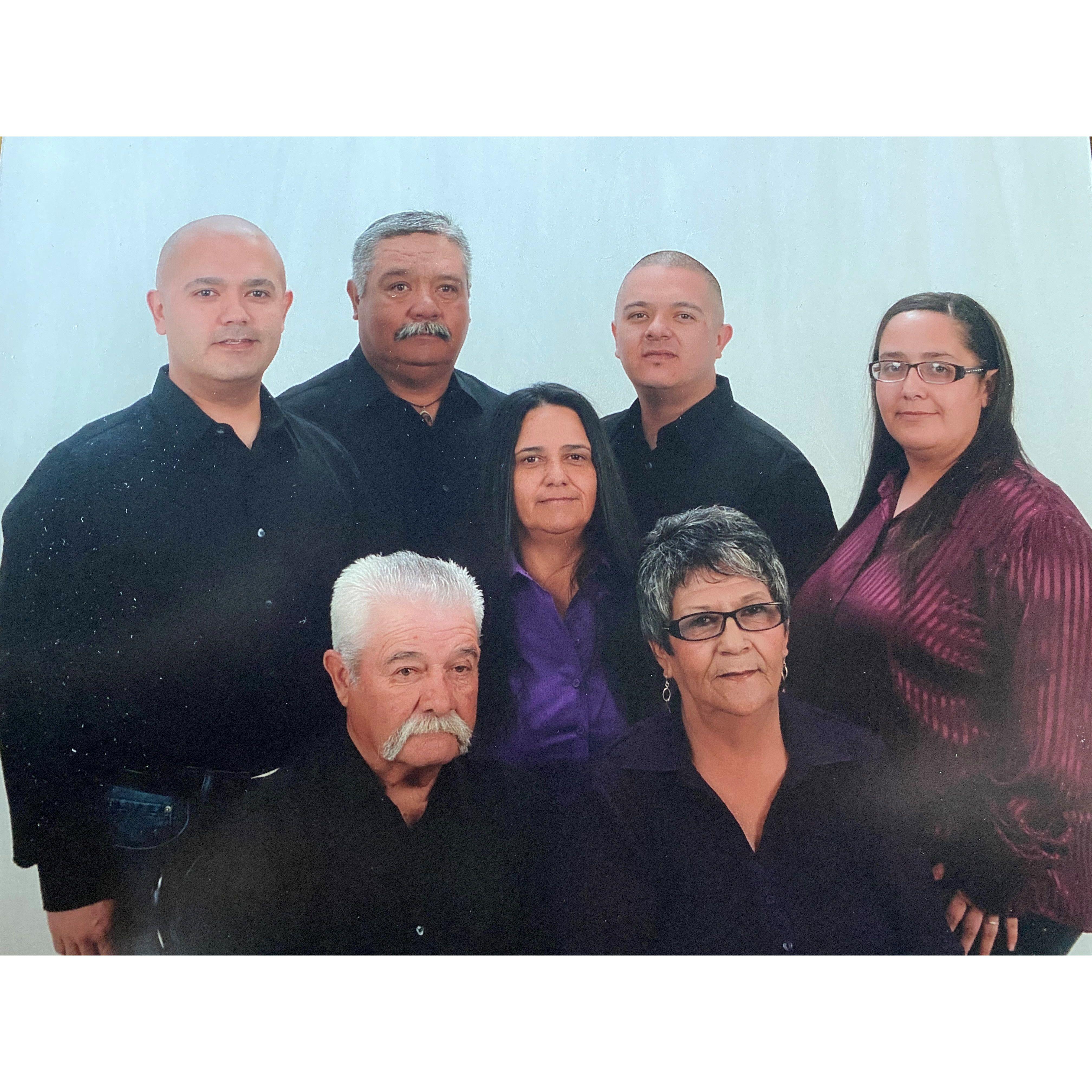 Sanchez Family Picture 2014