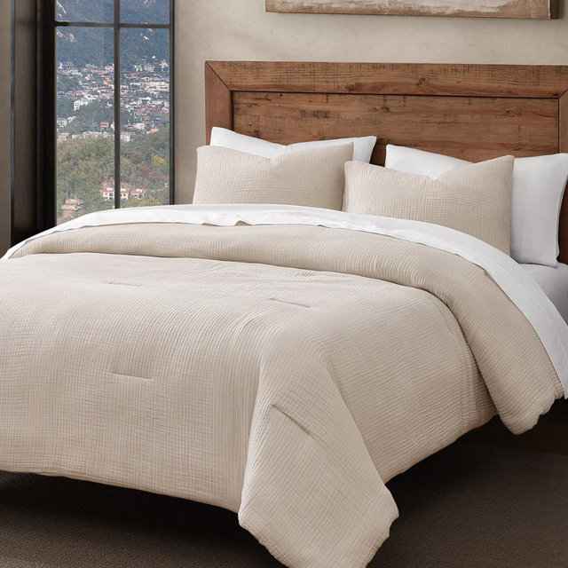 Cotton Voile King Comforter Set | Paseo Road by HiEnd Accents