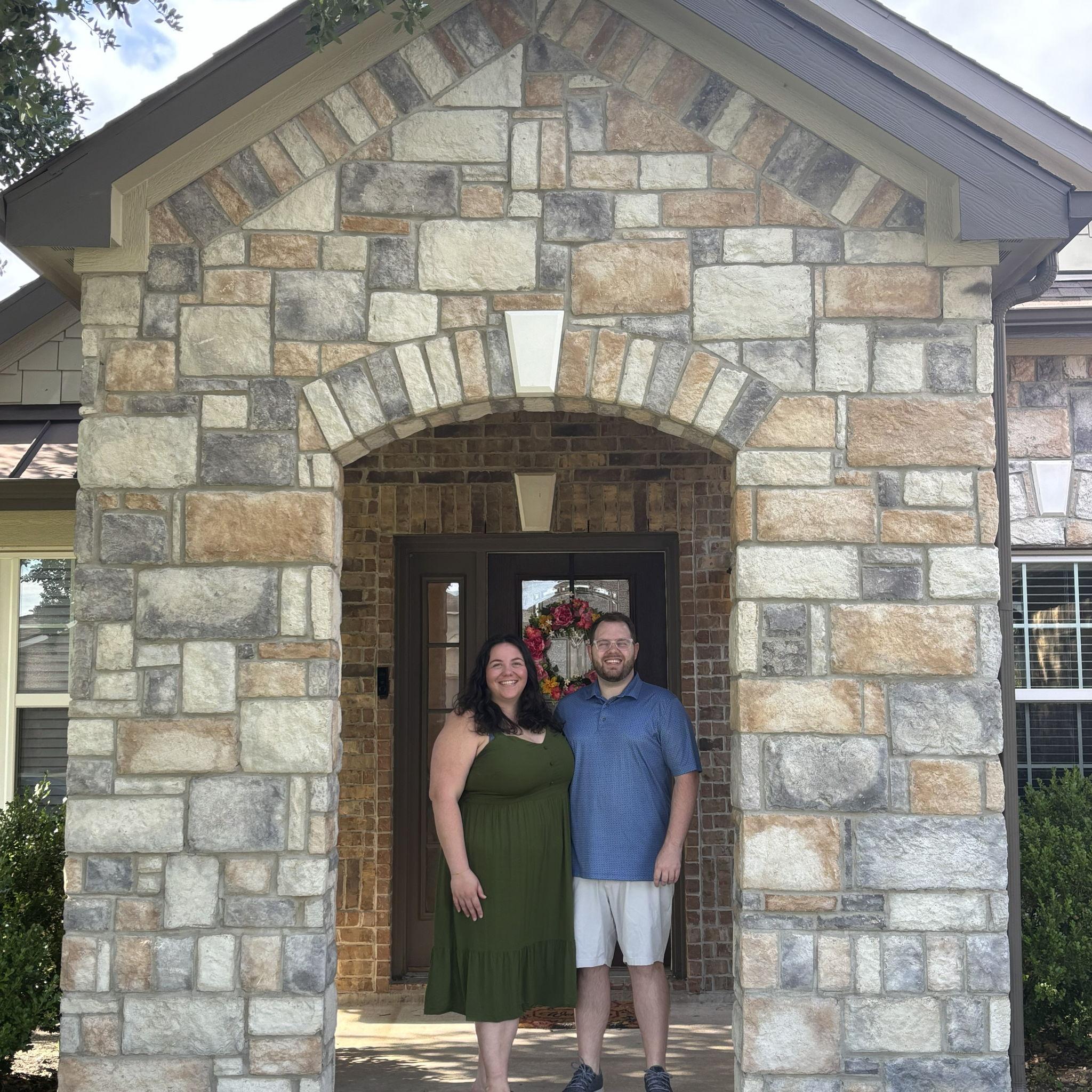 Living in our first house together! 2024