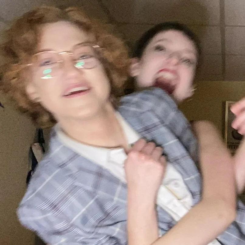 Uncut silly goose behaviour.