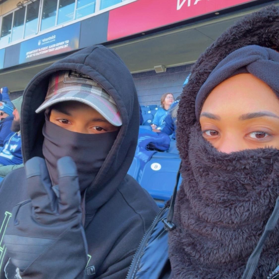 Our first NFL game (Tennessee Titans)