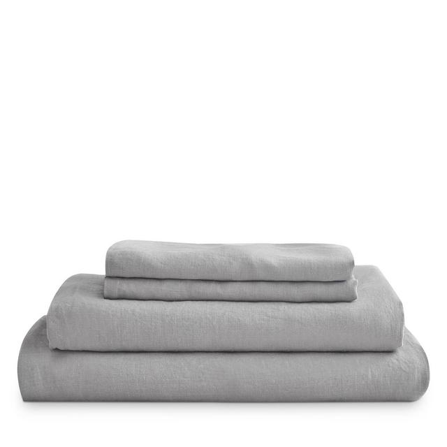 Aqua Linen Sheet Set, Queen - 100% Exclusive