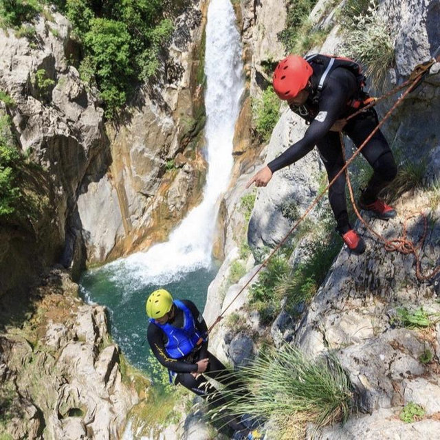 Canyoning in Croatia