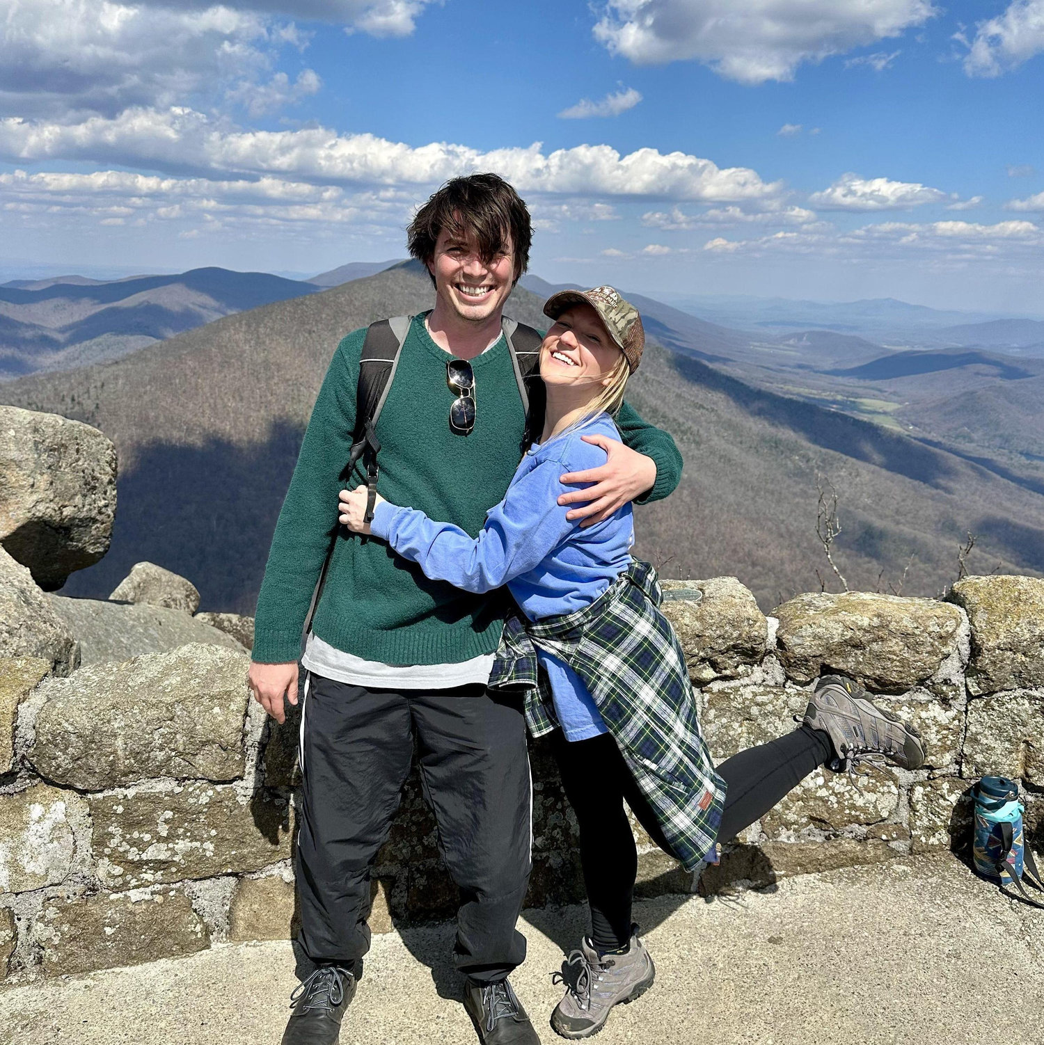 Hiking Sharp Top