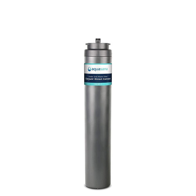 Aquasana Under Sink Water Filter Replacement - Claryum Direct Connect Under Counter Filtration System - AQ-MF-1-R