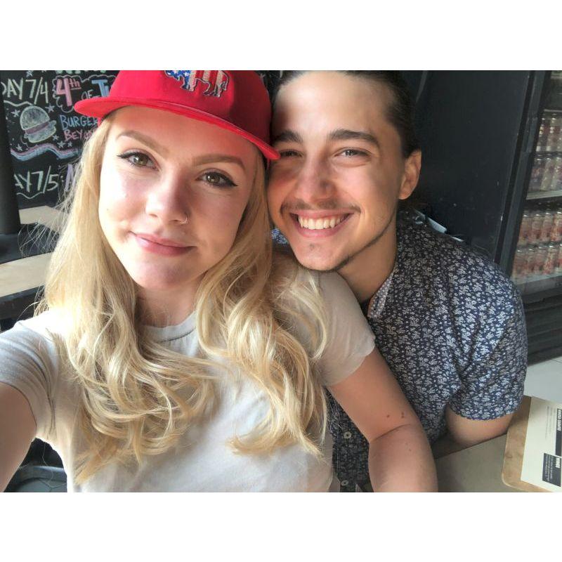 Eyebrow blindness... but still a cute picture