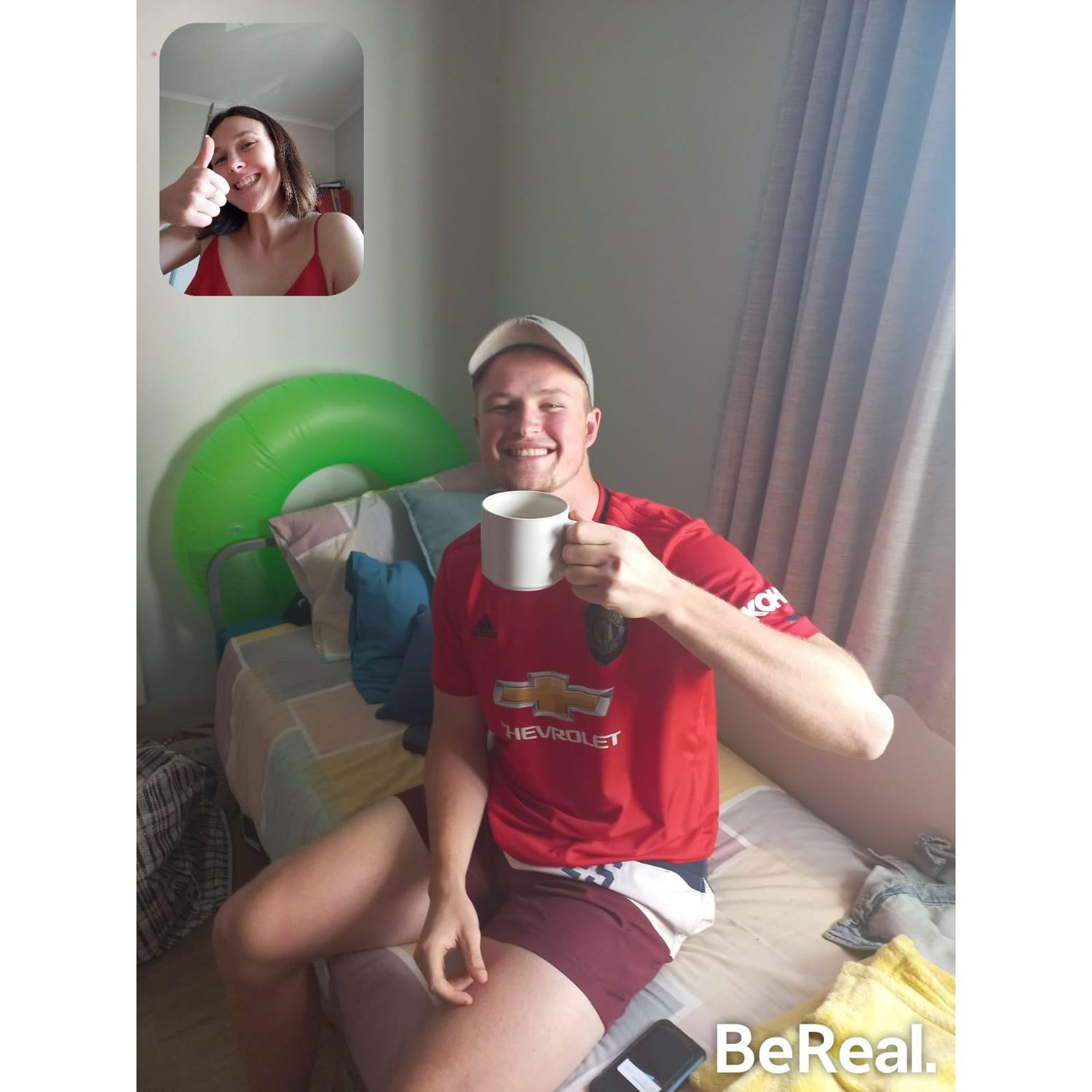 Ryan inviting himself for coffee