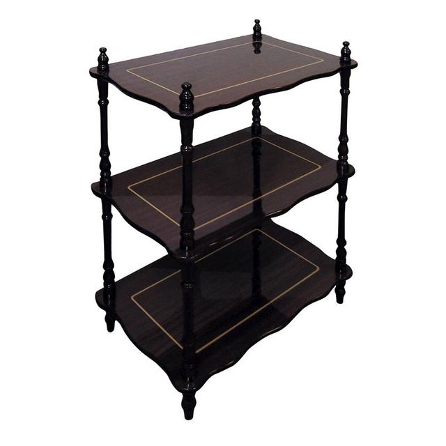 3 Tier Shelves Espresso Brown - Ore International