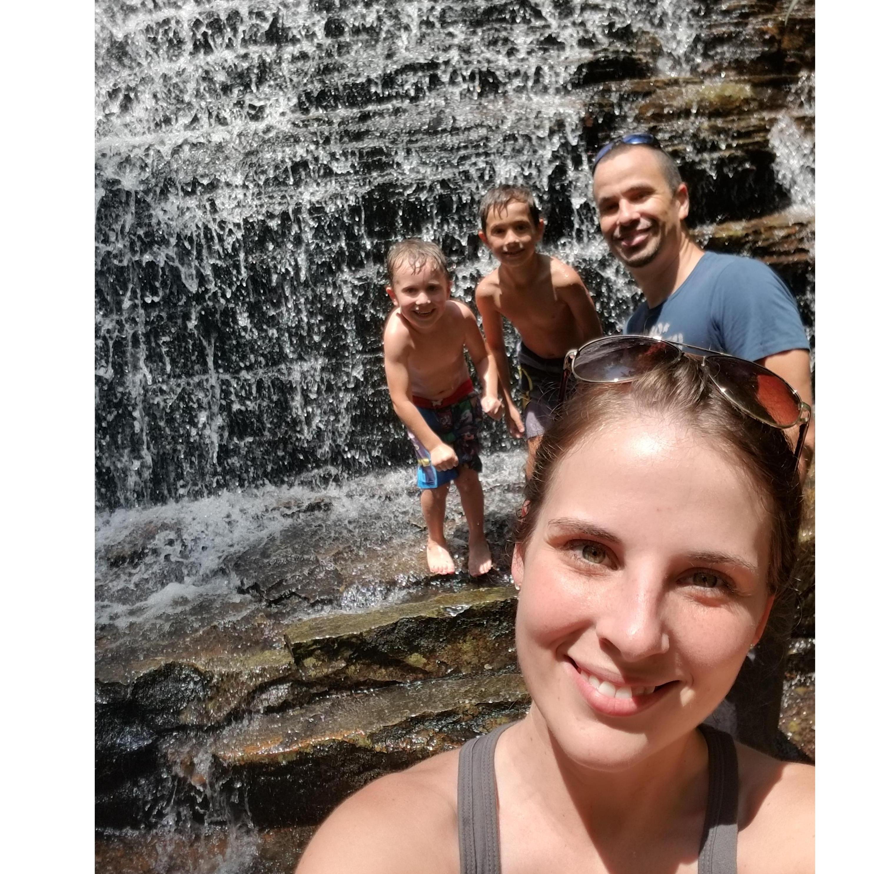 Exploring TN trails and water falls