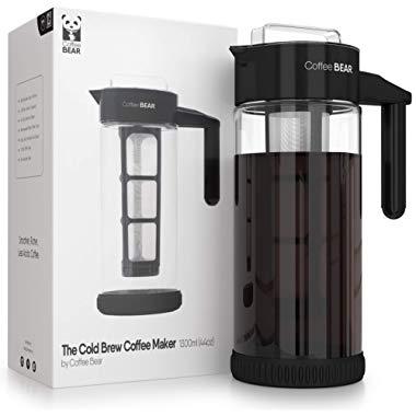 Coffee Bear Cold Brew Coffee Maker / Tea Brewer 1.3L 44oz.