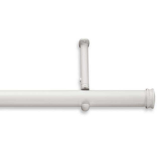 Cambria® Premier Complete Decorative 88-Inch x 144-Inch Drapery Rod in Satin White