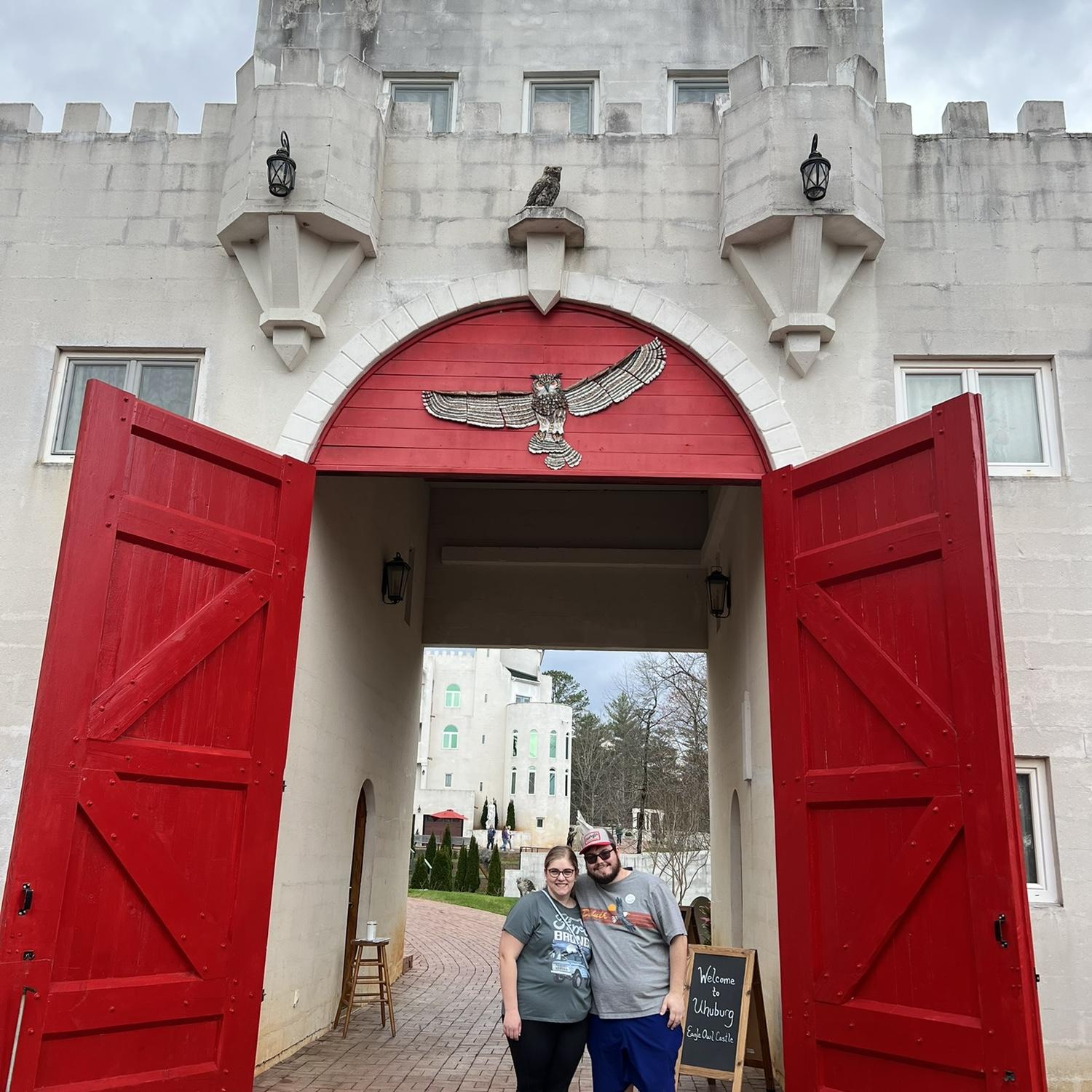 We saw a castle!!!