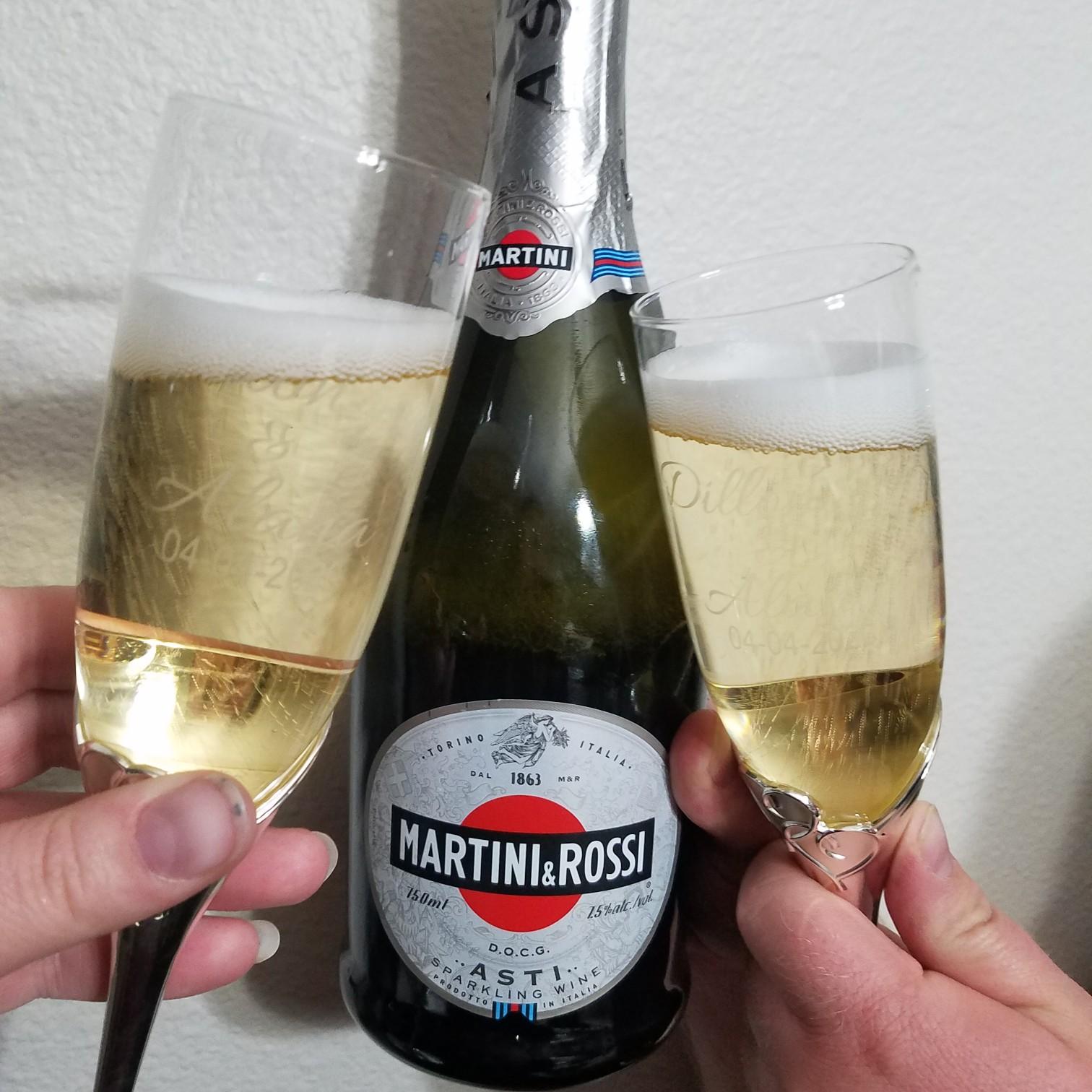 Seemed a fitting champagne to toast the wedding that wasn't, and our future plans to #makealanaamartini