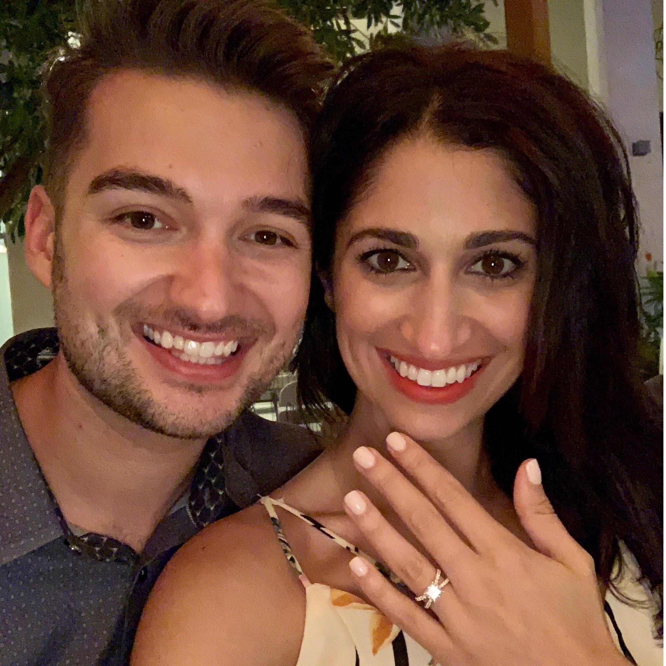 Right after calling our family and friends!