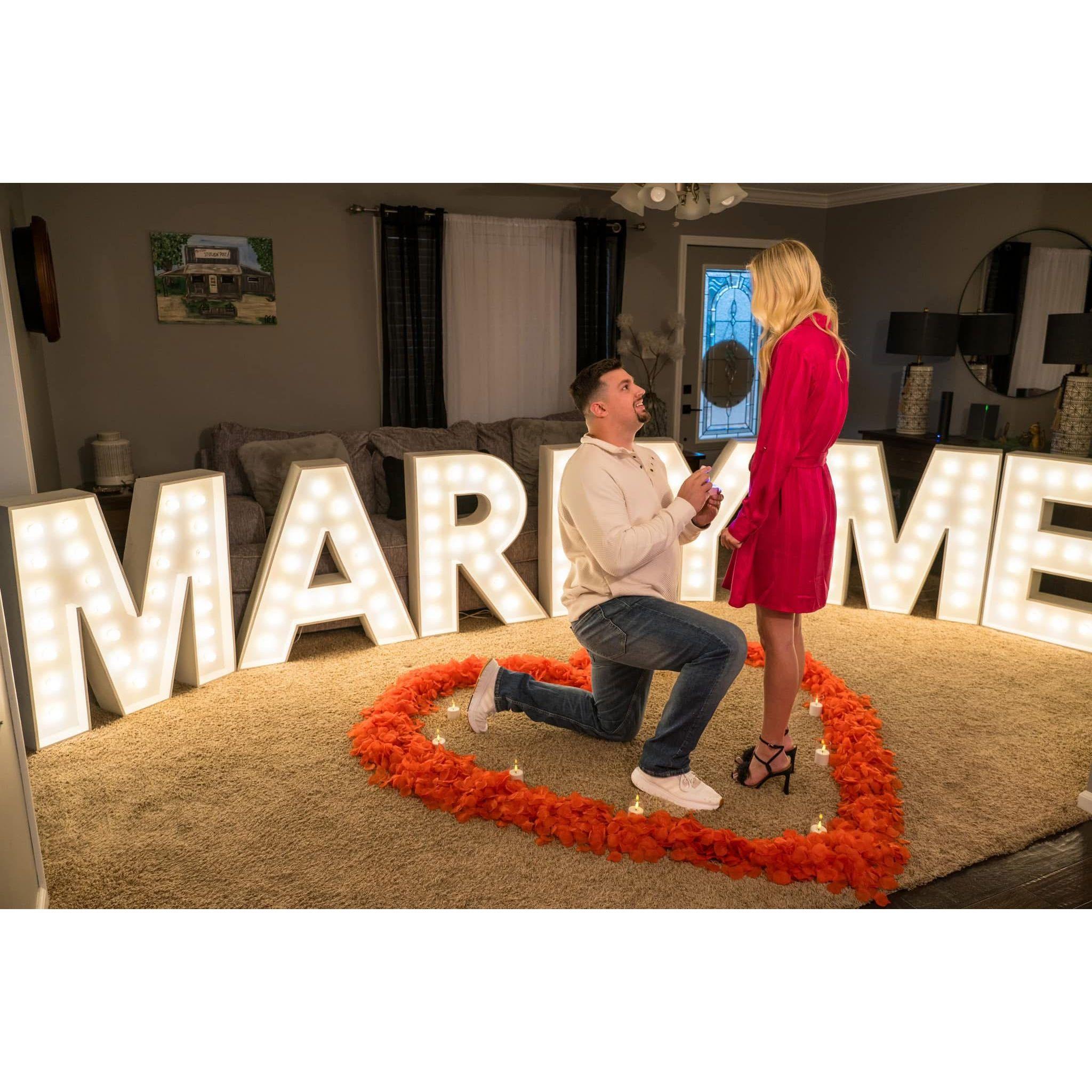 She said YES. On her 25th birthday! December 14th, 2024.