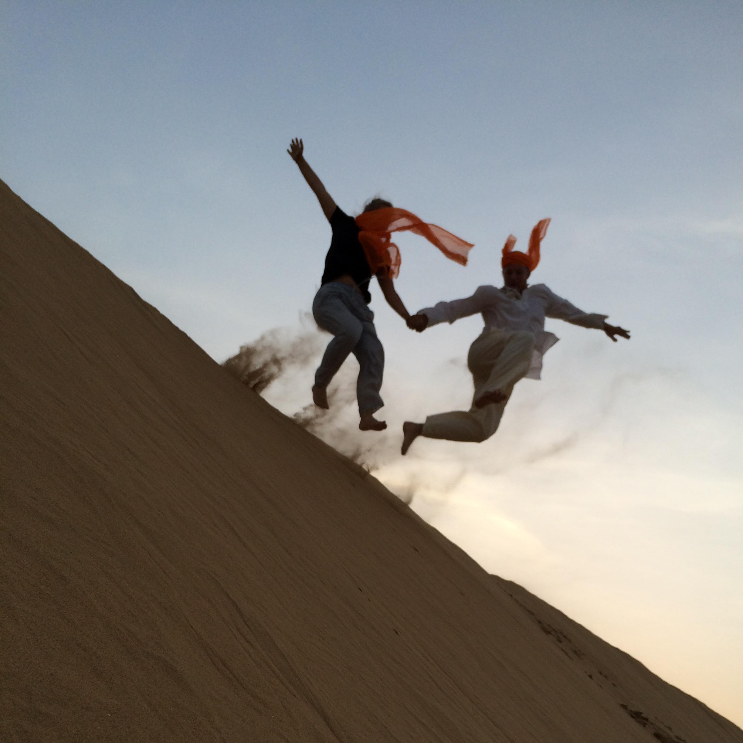 Thar Desert in Rajasthan, India.