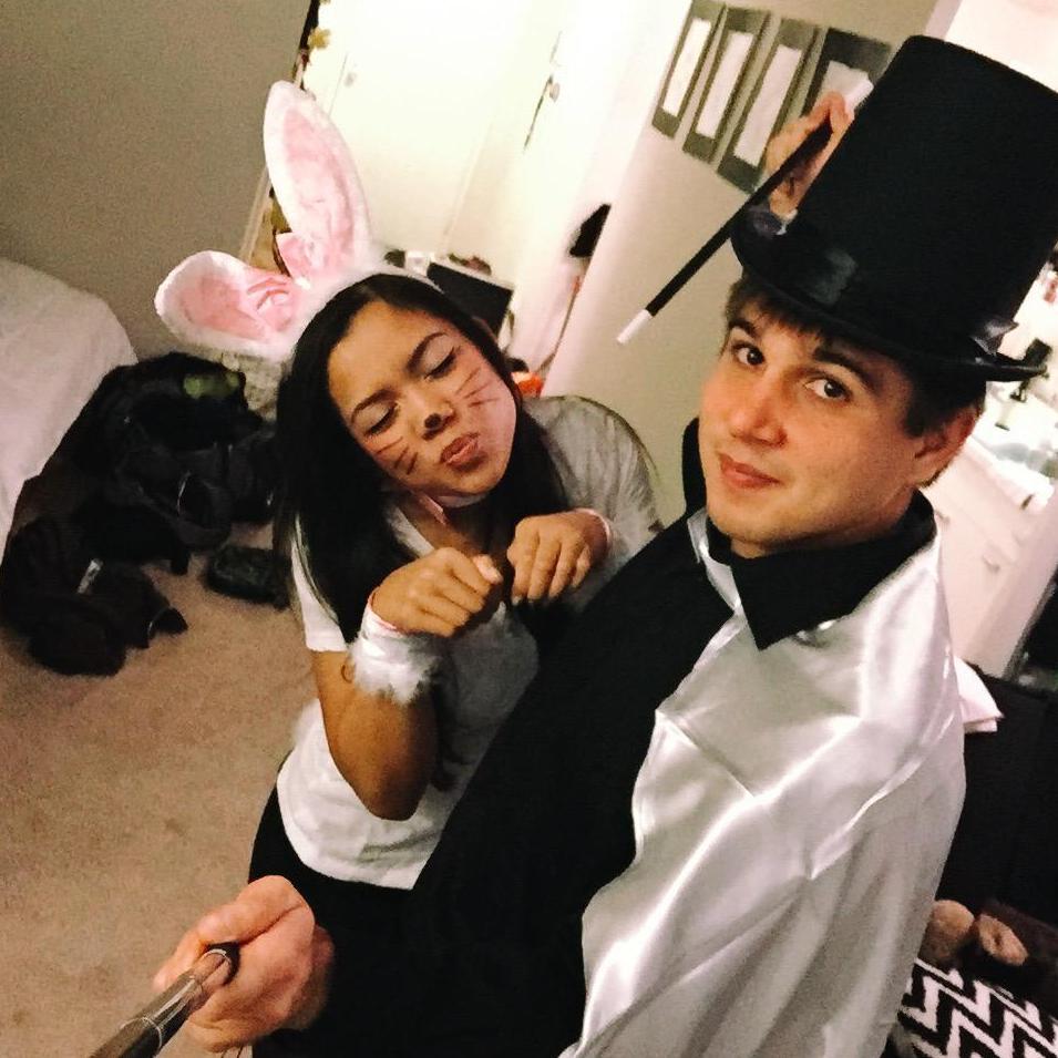 I got him to dress up for Halloween AGAIN! - Pim