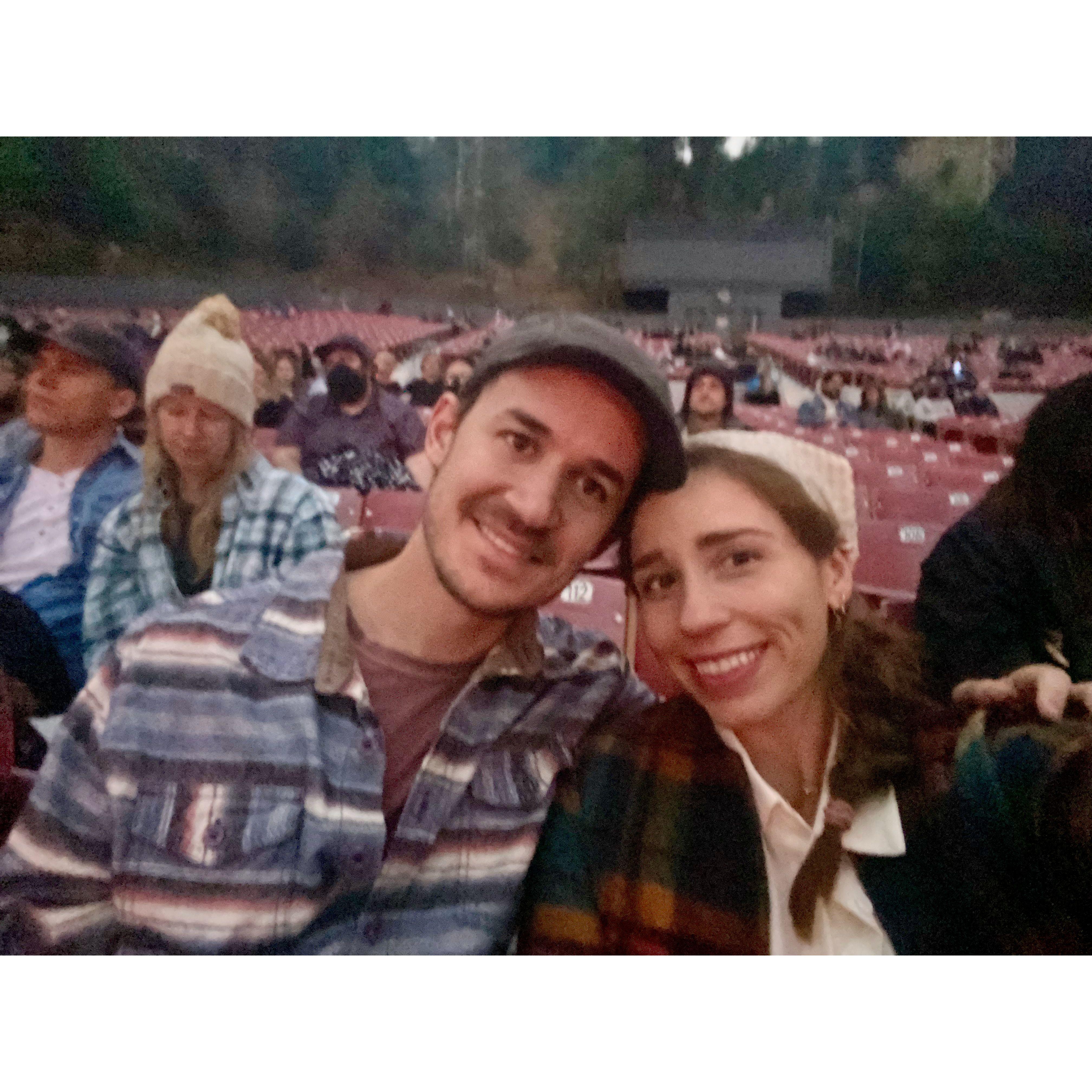 animal collective concert @ the Hollywood Bowl