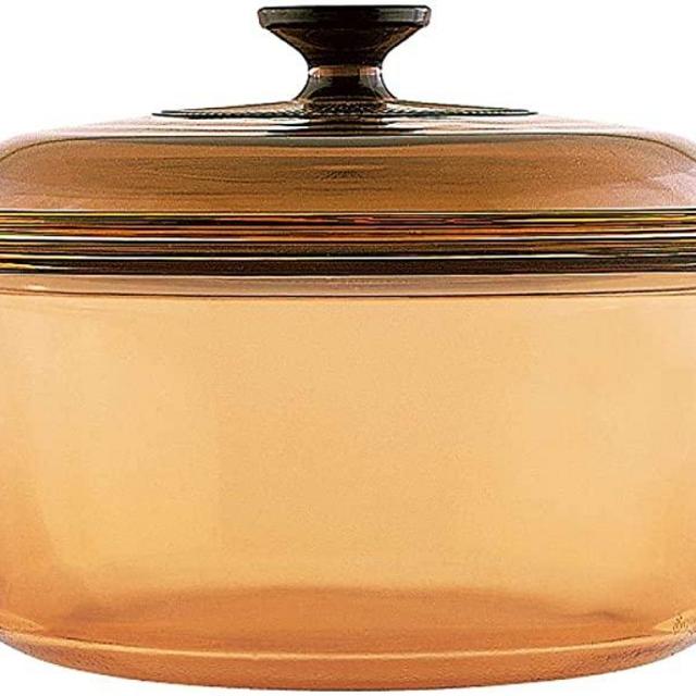 Visions 5L Round Dutch Oven With Glass Lid / Cover