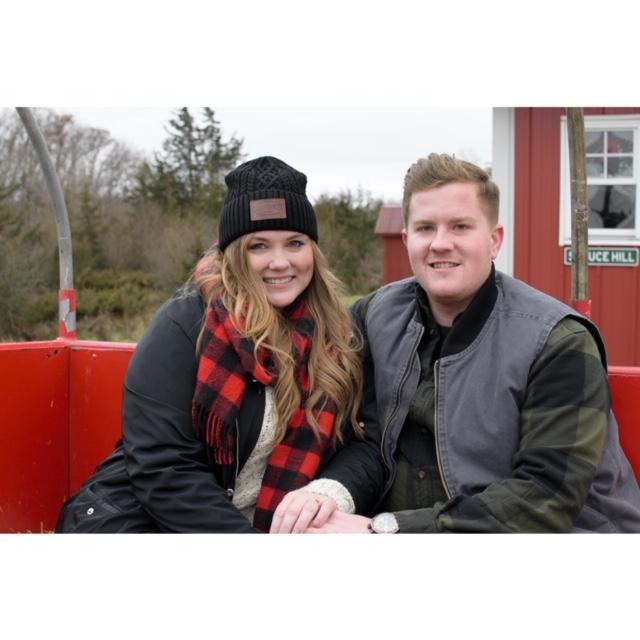 The magic of engagement day! Nicklas Tree Farm, 2018.