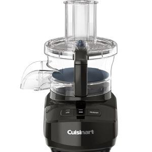 Cuisinart 9-Cup Continuous Feed Food Processor with Fine and Medium Reversible Shredding and Slicing Disc, Universal Blade, Continuous-Feed Attachment, and In-Bowl Storage (Black)