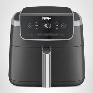 Ninja | Air Fryer | 5 QT Capacity | 5-in-1 Air Fry, Bake, Roast, Reheat, & Dehydrate | Air Crisp Technology | Nonstick Basket & Crisper Plate | Grey | AF142