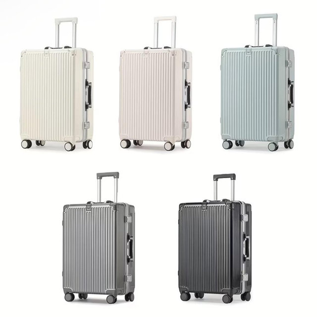 1pc large suitcase hard aluminum frame heavy duty - Temu