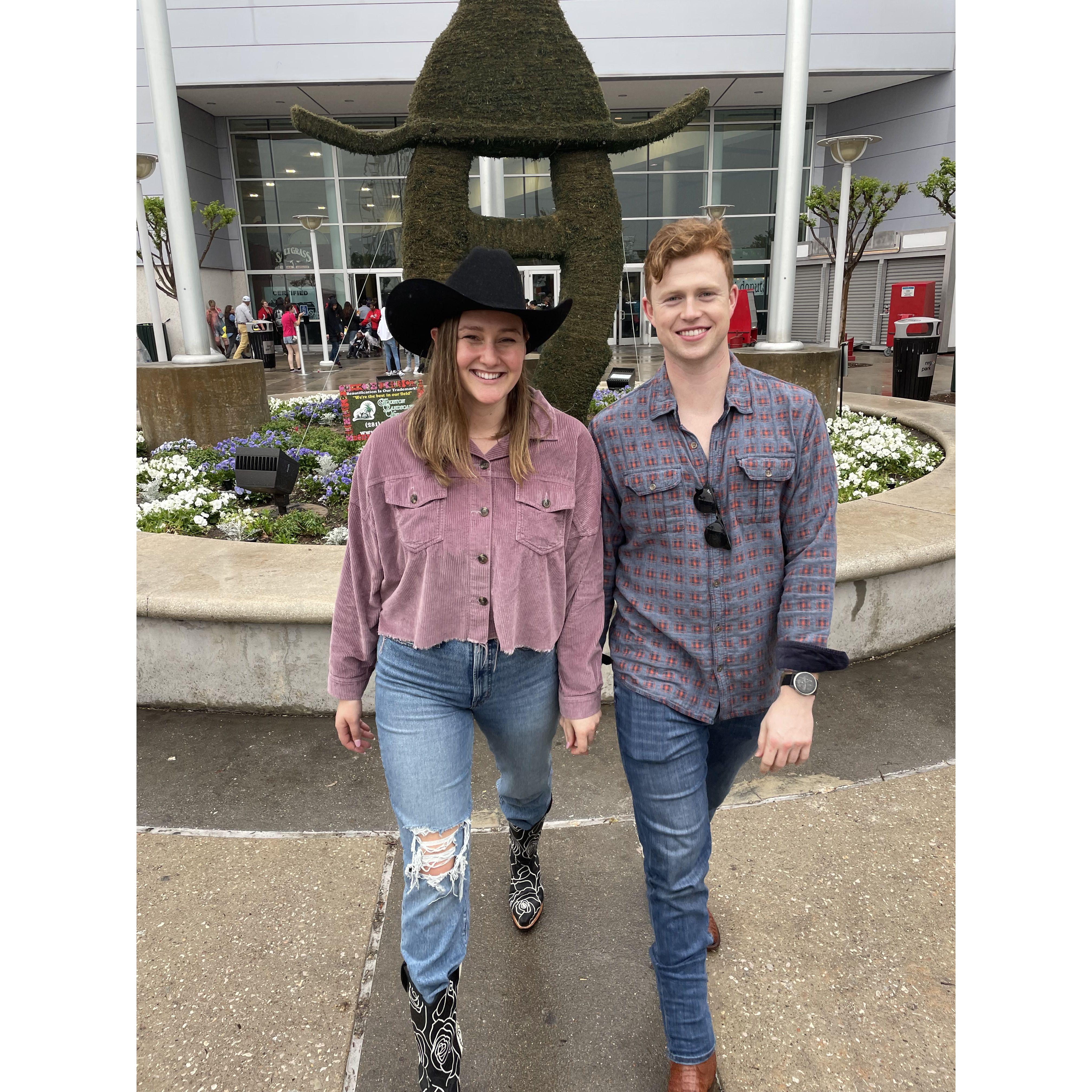 At the Houston Rodeo