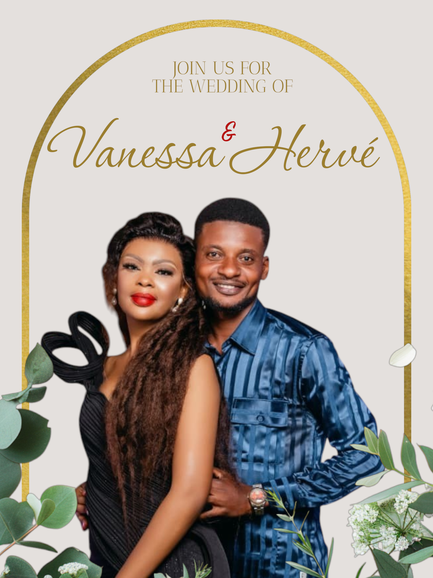 The Wedding Website of Vanessa Lulengo and Hervé Mavambu