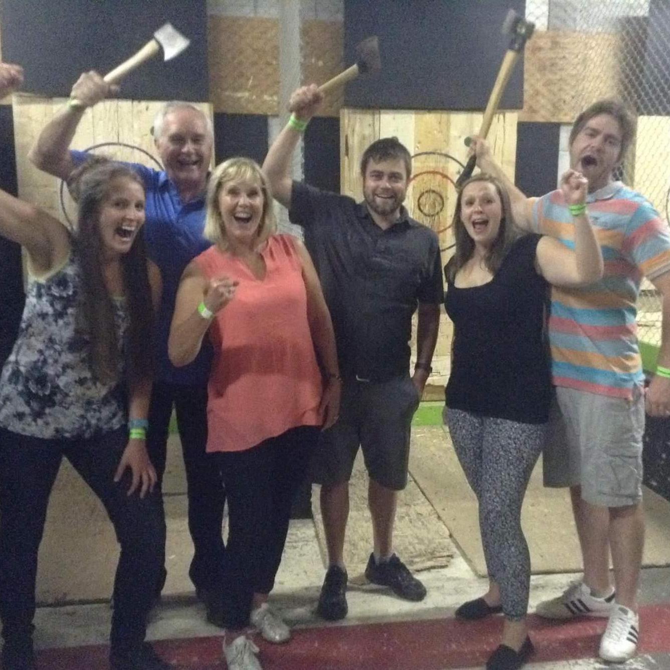 Axe Throwing Ross'