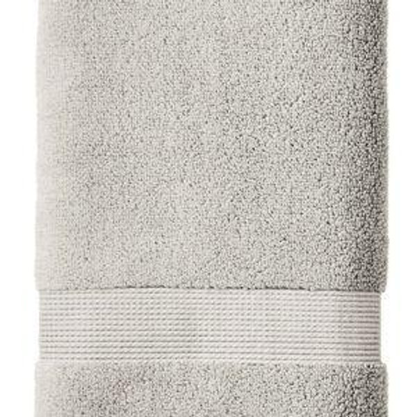 Hand Towels - Soft Silver