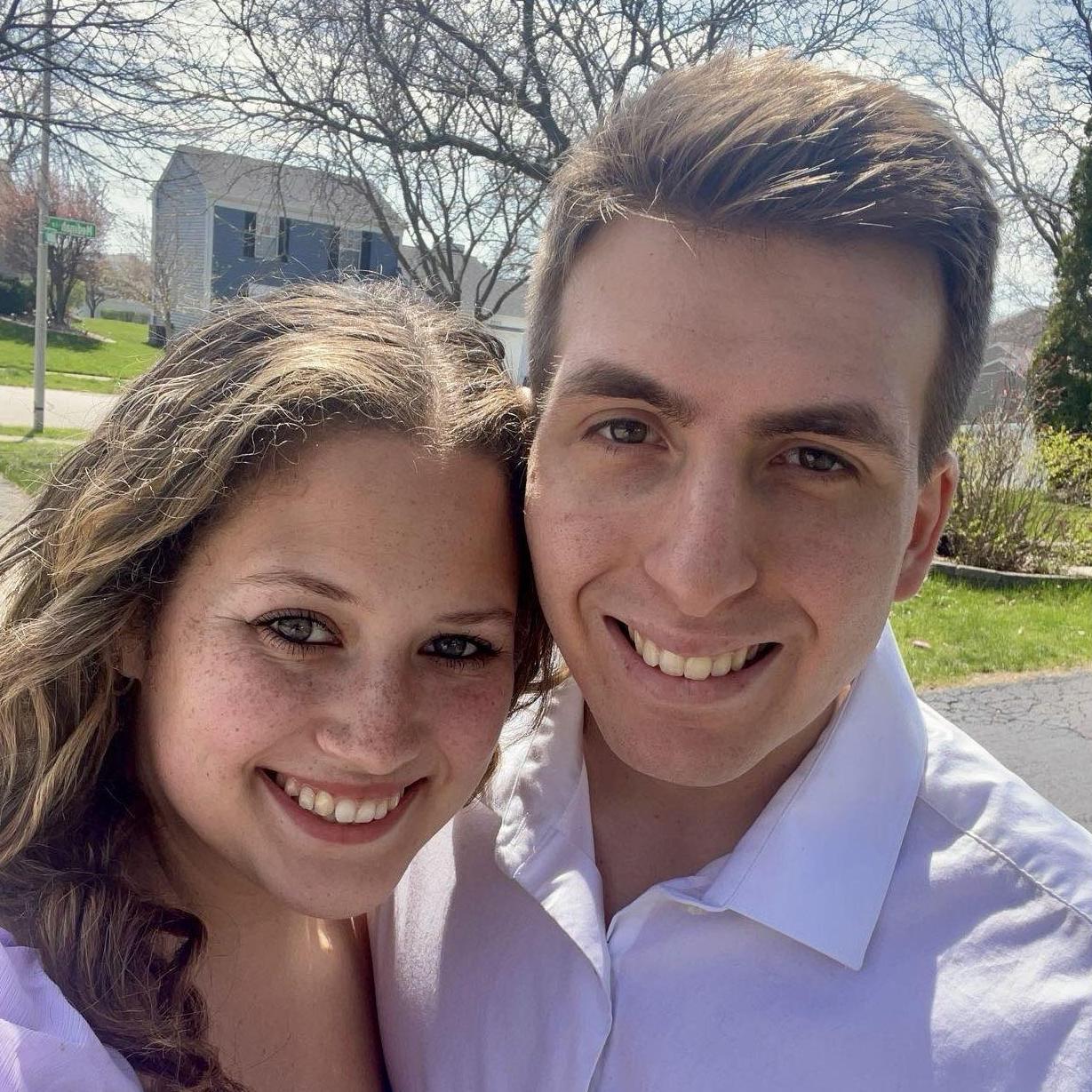 April 2024 - Engagement photos day! This was such a sweet and loving day. We had so much fun smiling and laughing with each other.