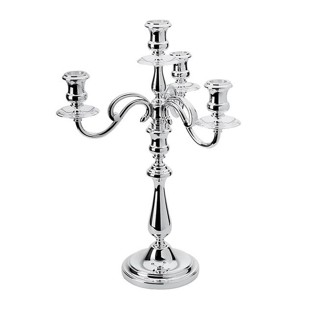 Christofle Albi Silverplated Candelabra for 4 Candles