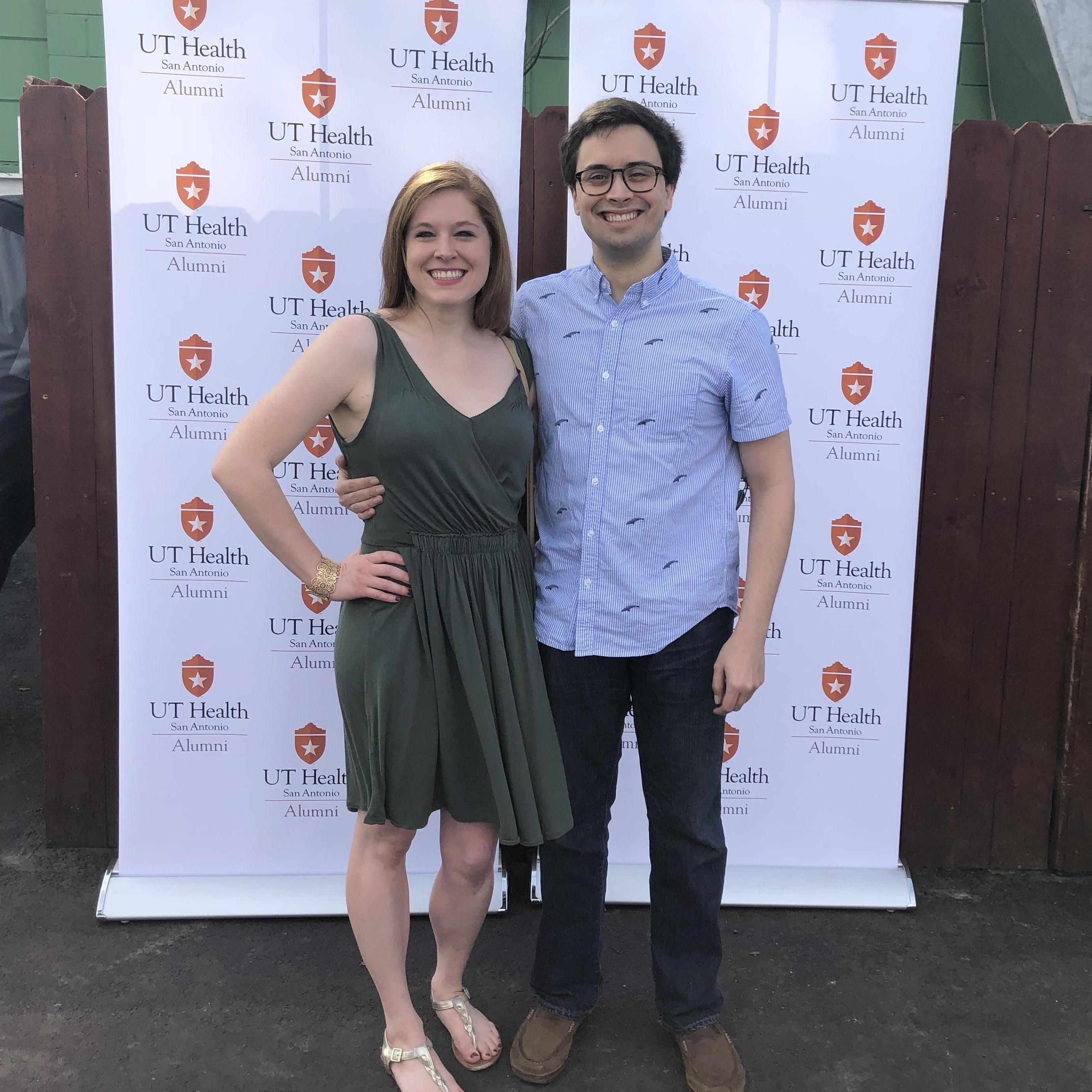 March 2018, San Antonio, TX: Found out we were moving to Chicago together!