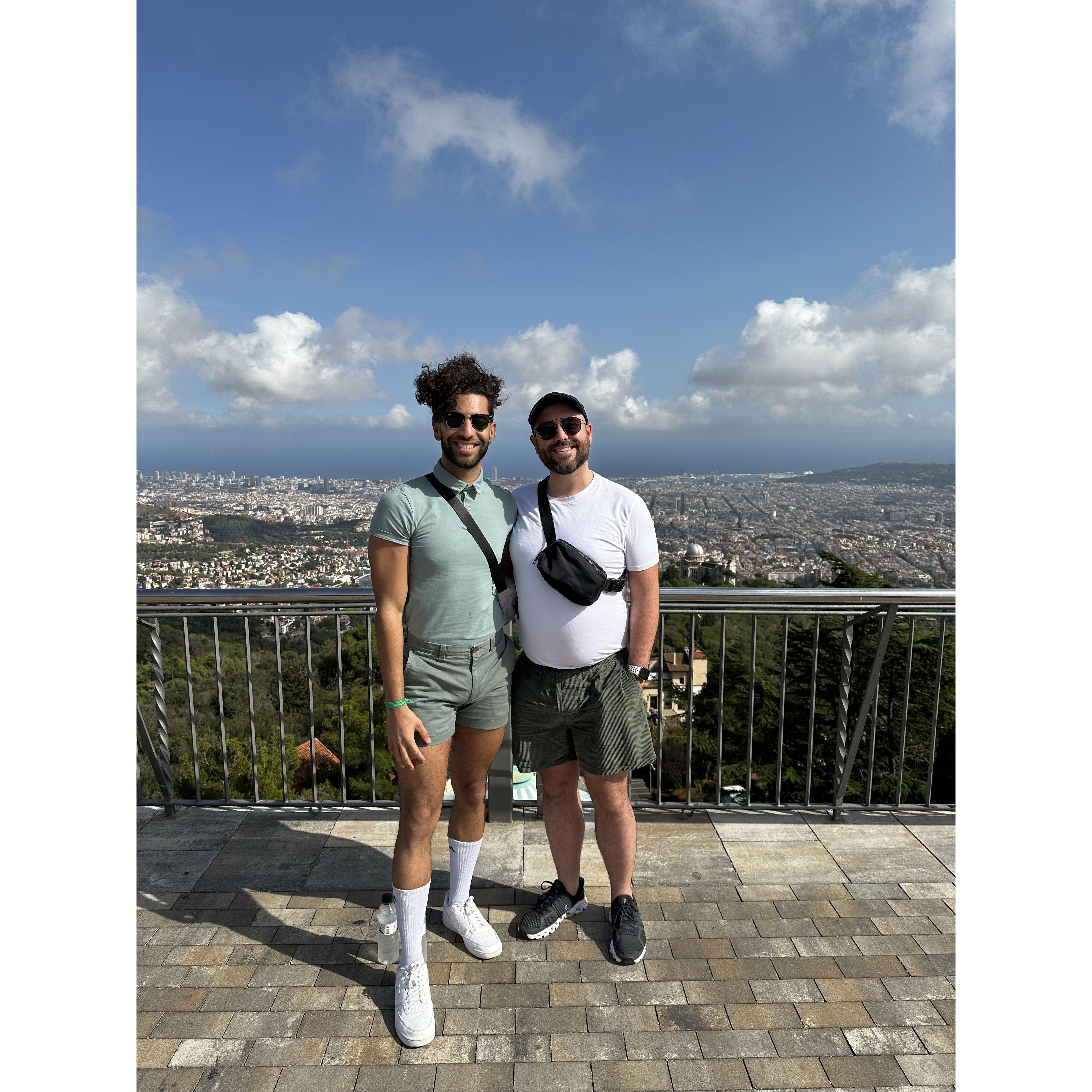 On top of the world in Barcelona