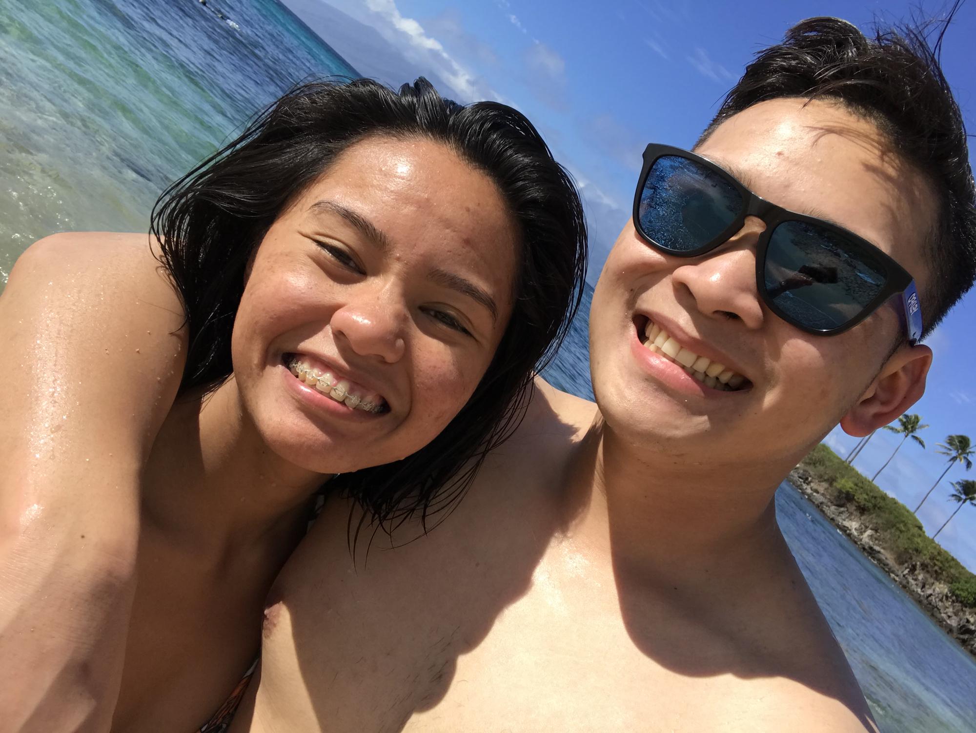 First time together in Hawaii!