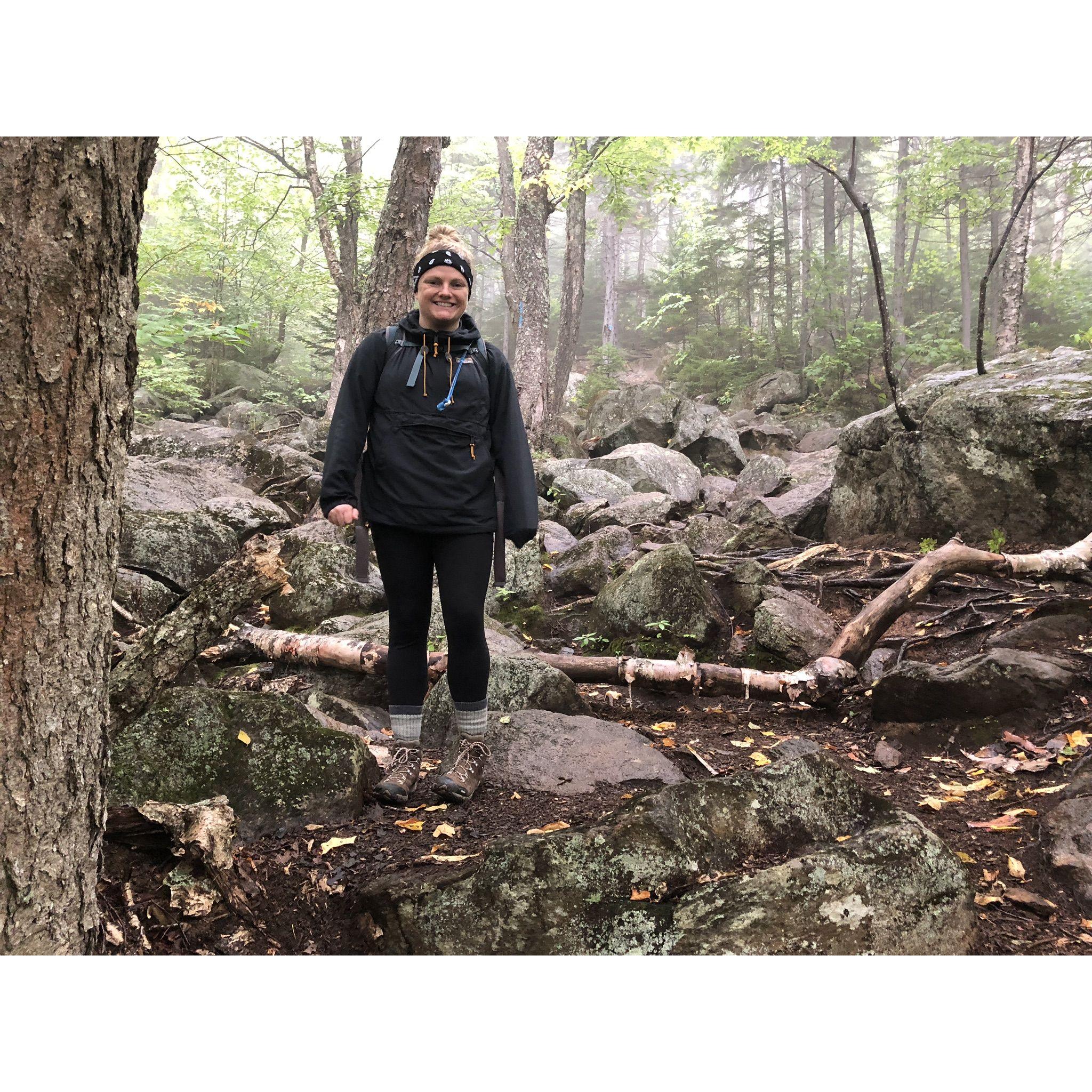 First hike in 2019 up Tumbledown!