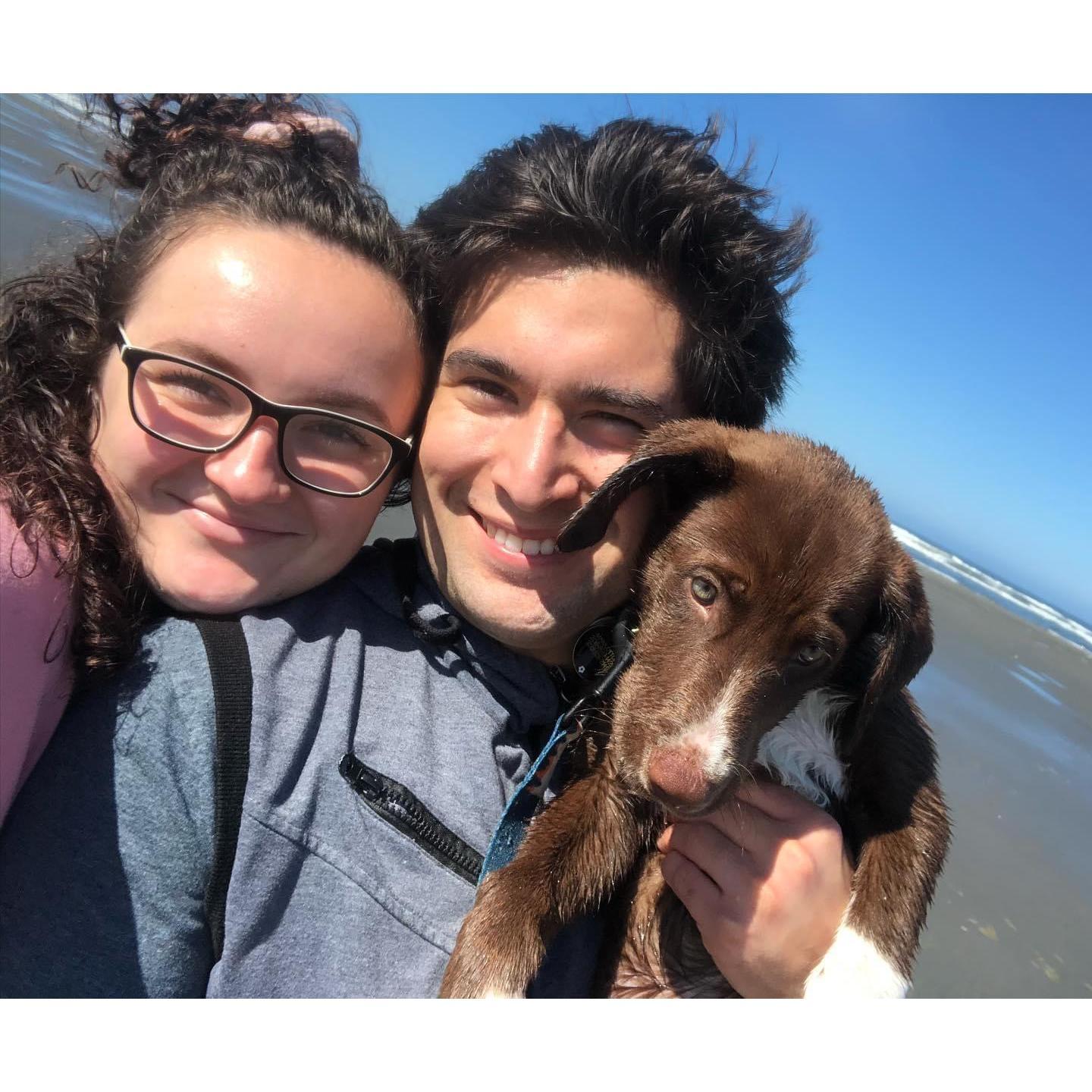Taking Mana to the beach