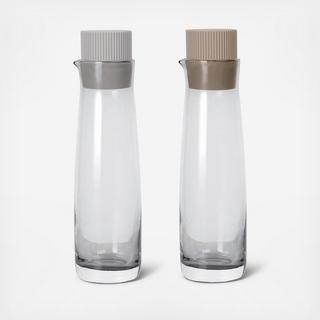 Olvigo Oil and Vinegar Set with Lids