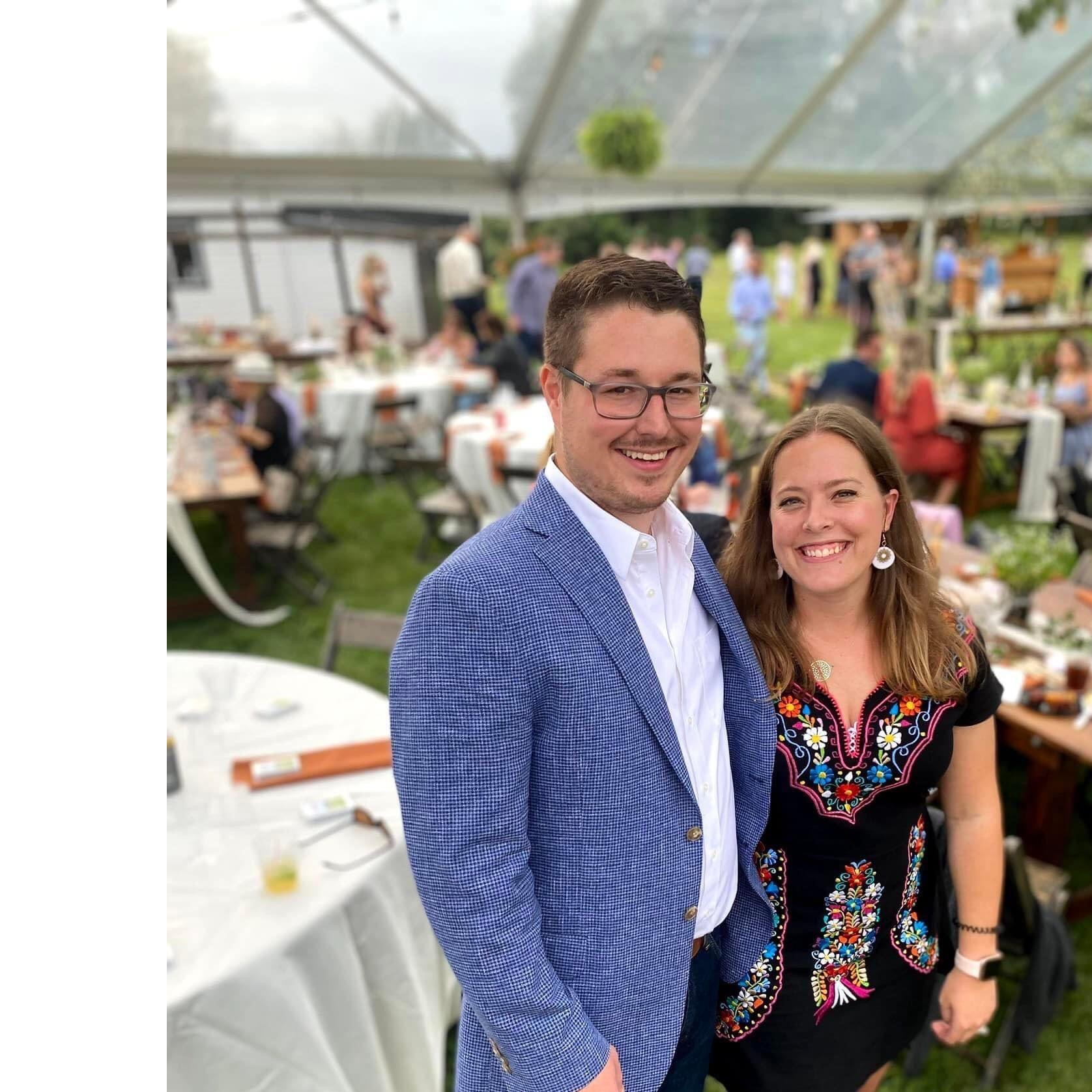 At Rachel's cousin's wedding